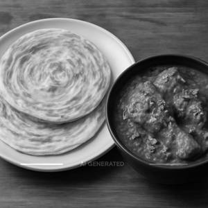 Combo Chicken Chettinad + 2 Kerala Parotta