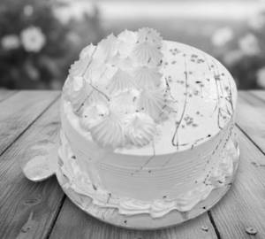 Pineapple Designer Eggless Cake [Half Kg]