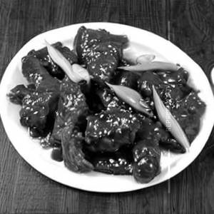Ginger beef                                                                                                                