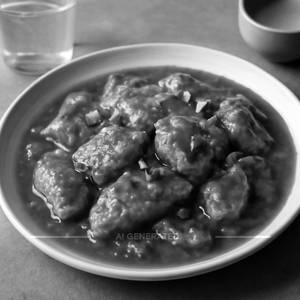 Roasted Chicken In Red Chilly Sauce