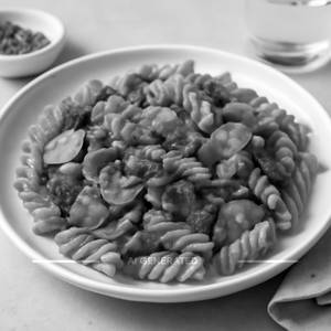 Vegetarian Fusilli Pasta