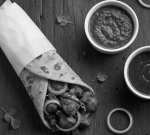 Hyderabadi Chicken Frankie