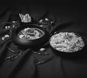 Junglee Murg Soup & Dum Murg Biryani Combo