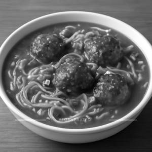 Veg Manchurian Noodle With Gravy
