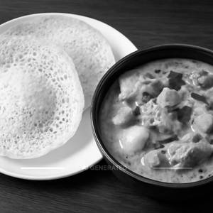 Combo Chicken Stew + 3 Appam