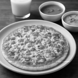 Cheese onion tomato uttappam