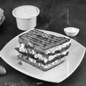 Hot Mayo Corn Grilled Sandwich