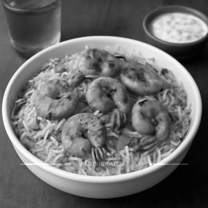 Prawns Dum Biryani