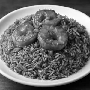 Prawns Manchurian Rice