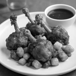 Chicken Lollipop Apple Dry