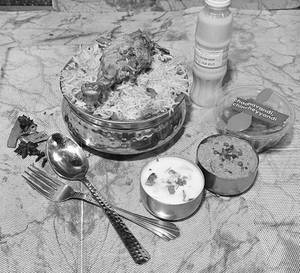 Chicken Dum Biryani , Double Ka Meetha With Badam Milk