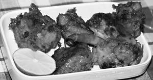 Fried Chicken Kabab(with Bone)