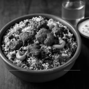 Kale Mutton ki Biryani