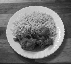 Kushka + Half Chicken Curry