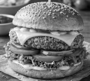 Veg Cheesy Burger