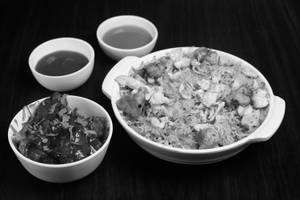 Garlic Chicken With Fried Rice ( Combo ) 