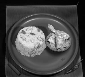 Bengali Fried Rice [ 300 Grams] + Chicken Kasha [3 Pieces]