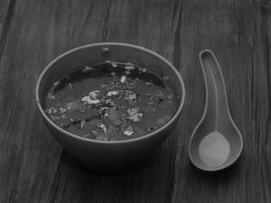 Veg manchow soup