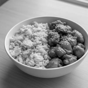 Asian Chicken & Egg Rice Bowl