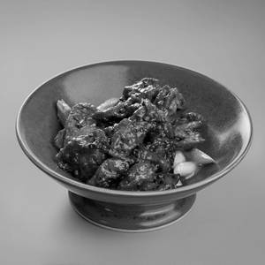 Stir Fried Asparagus With Vegetarian Chicken