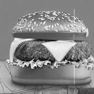 Chicken cheese burger