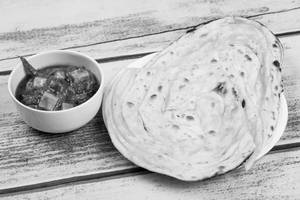 1 Butter Naan With Kadai Paneer Curry[250ml]