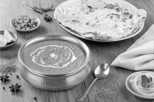 Dal Makhani With Butter Naan