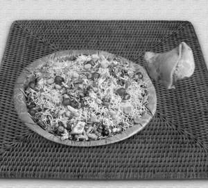Samosa Bhel