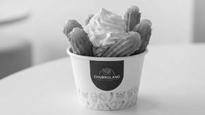 Filled Mango Churro Tub