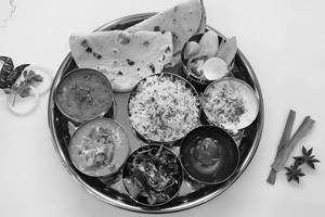 Veg Protein Deluxe Thali
