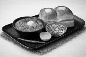 Tawa Pav Bhaji (2pcs)