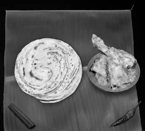 Lachha Paratha+ Chicken Kasha(3 Pieces)
