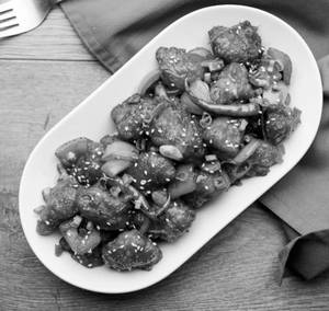 Chilli Mushroom [Dry]