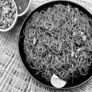 Veg Manchurian Noodles