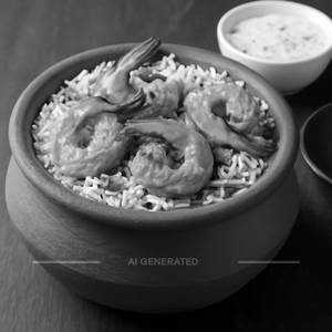 Prawns Matka Dum Biryani