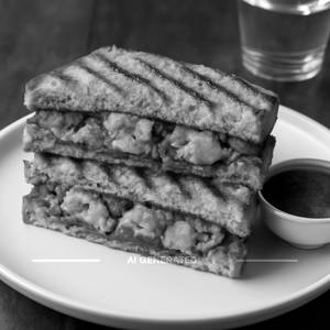 Tandoori paneer sandwich