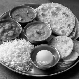 Veg Deluxe Thali