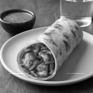 Paneer Tikka Laccha Roll