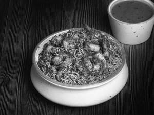 Mudaliar Prawn Pulao