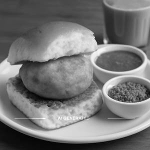 Aloo Tikki Vada Pav