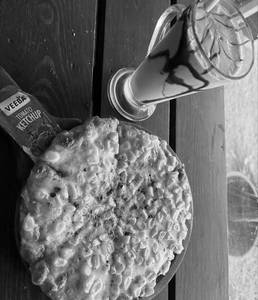 Corn Pizza Small Size +Cold Coffe