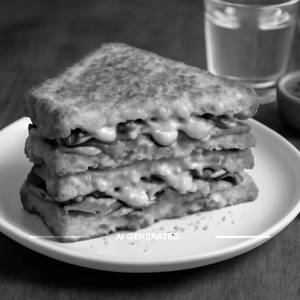 Veg Club Grilled Sandwich