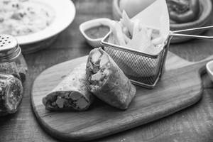 Masala Grilled Paneer Wrap