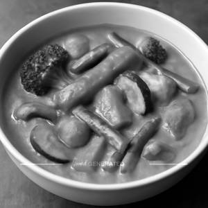 Gaeng Phed Phak (Vegetables)