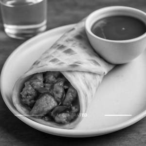 Chilli chicken roll