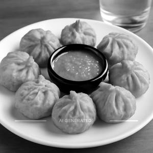 Masala Veg Momos [6 Pieces]