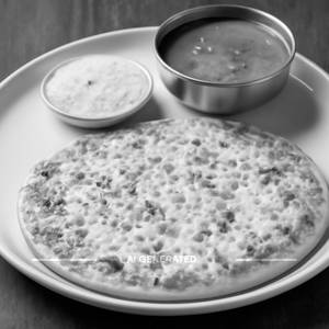Mixed cheese uttapam
