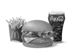Mexican McAloo Tikki Burger with Cheese Combo ( M)