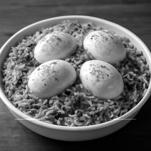 Egg Biryani { 4 EGG }
