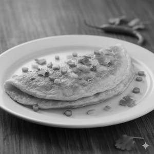 Egg Omellette ( 2 Eggs )